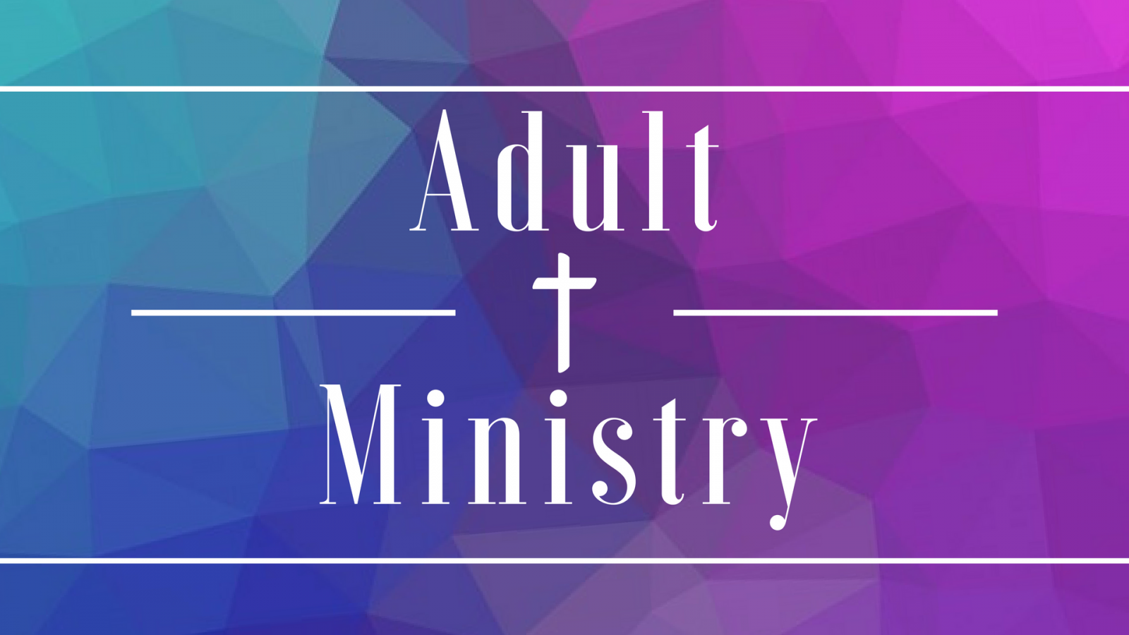 adult ministry